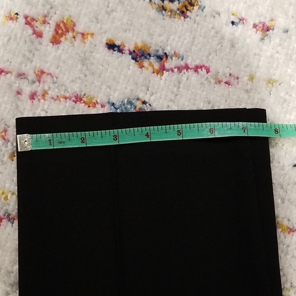 Black Full Panel Maternity Dress Pants - Picture 4 of 7